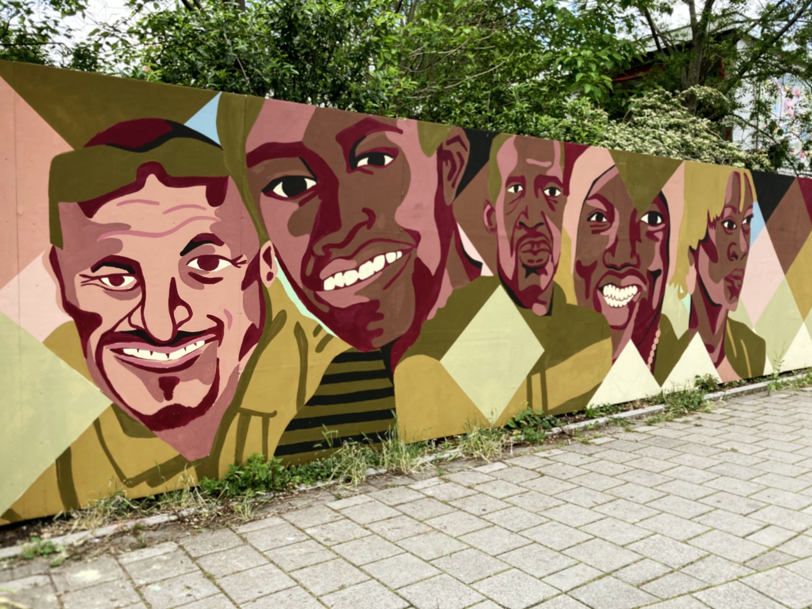 Mural Hedy Tjin x Verdedig Noord x United Paintings
