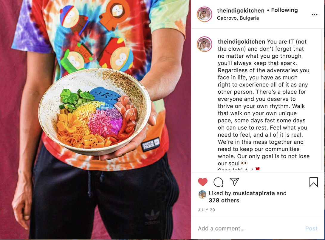 Instapost @theindigokitchen