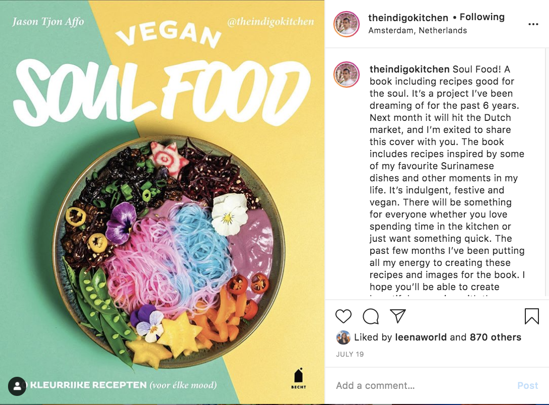 Instapost @theindigokitchen