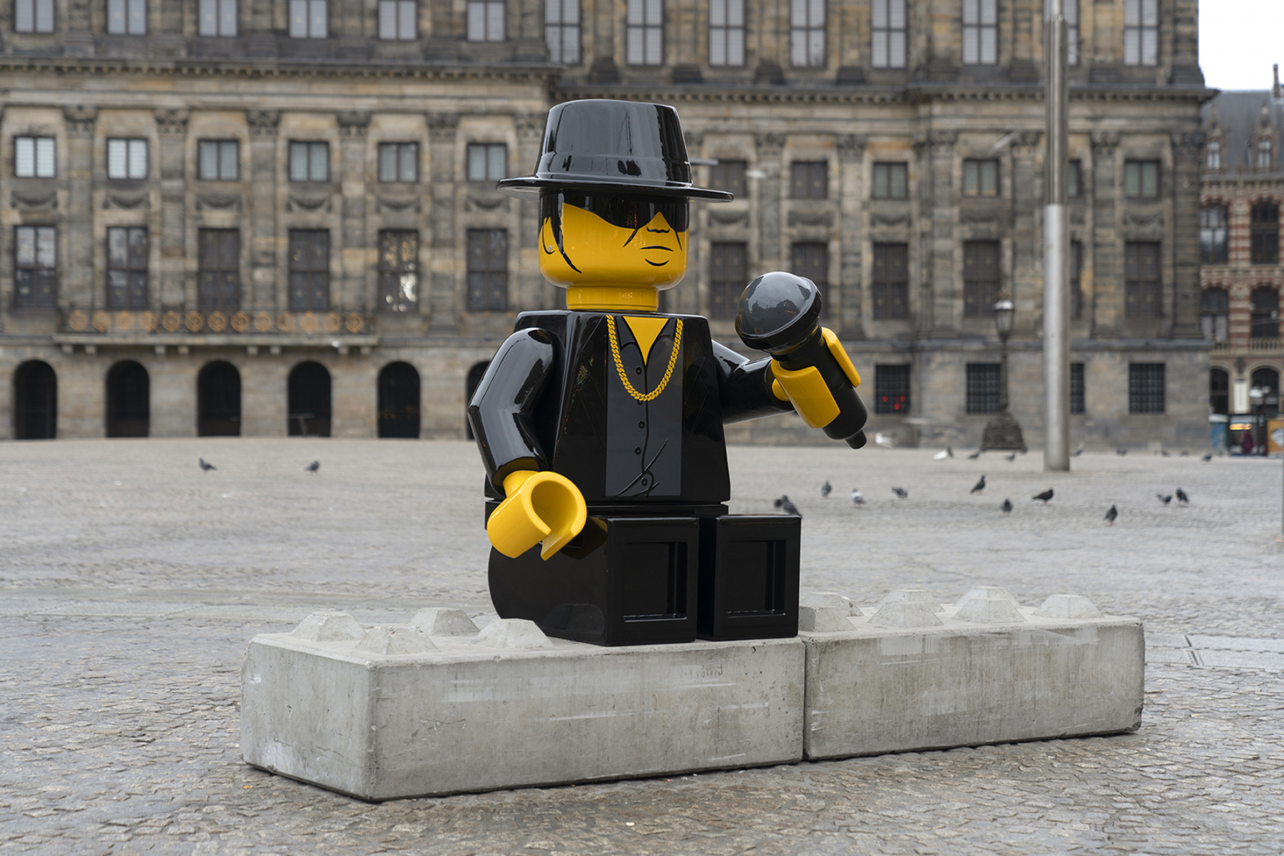 Damsquare © Street Art Frankey