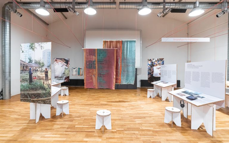 The Critical Care exhibition curated by Angelika Fitz & Elke Krasny, presented first at the Architekturzentrum Wien (Az W) presents 21 current projects from around the world. Image credits: Leon Lenk