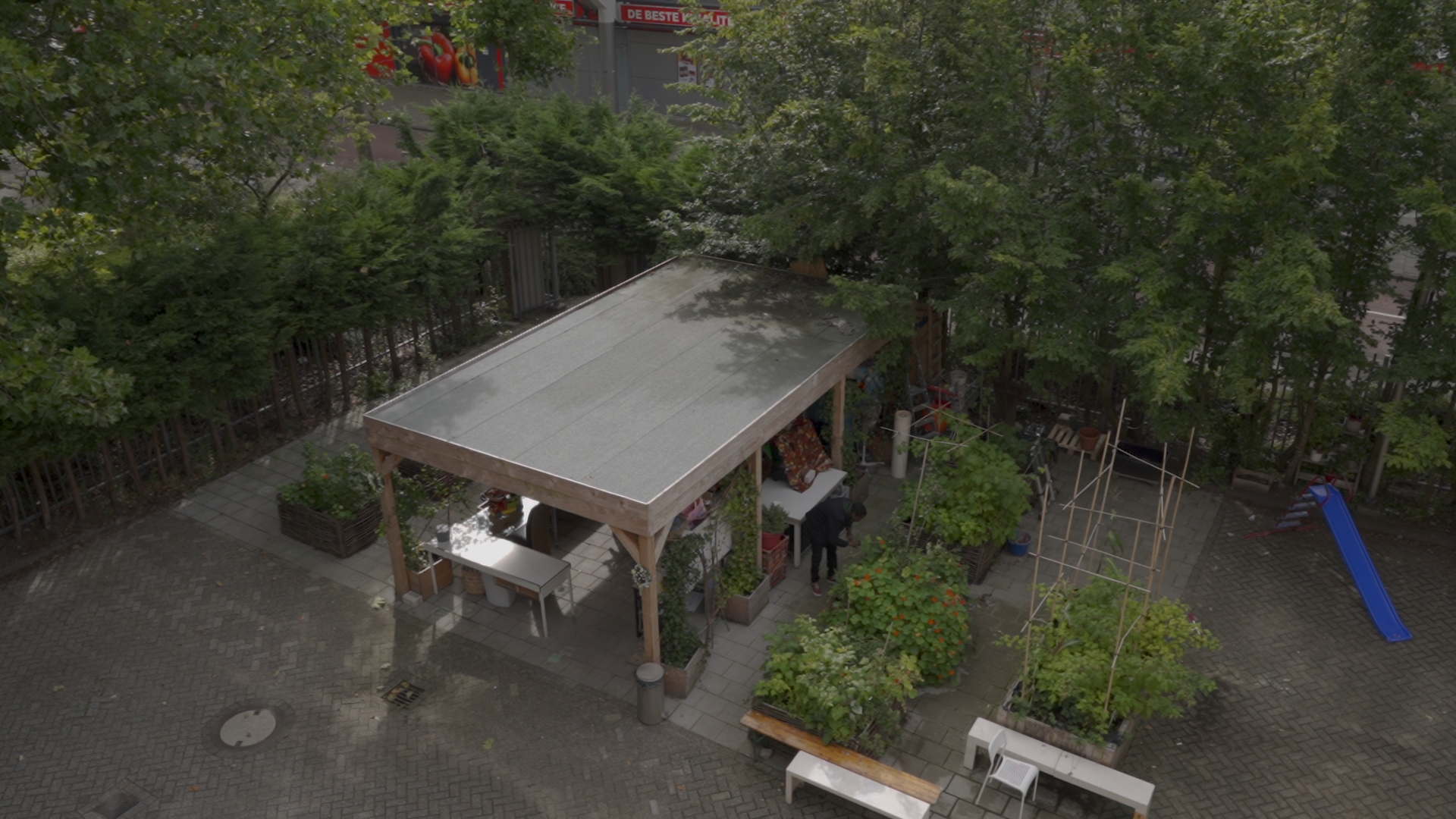 De Jam Garden in Amsterdam Zuidoost.