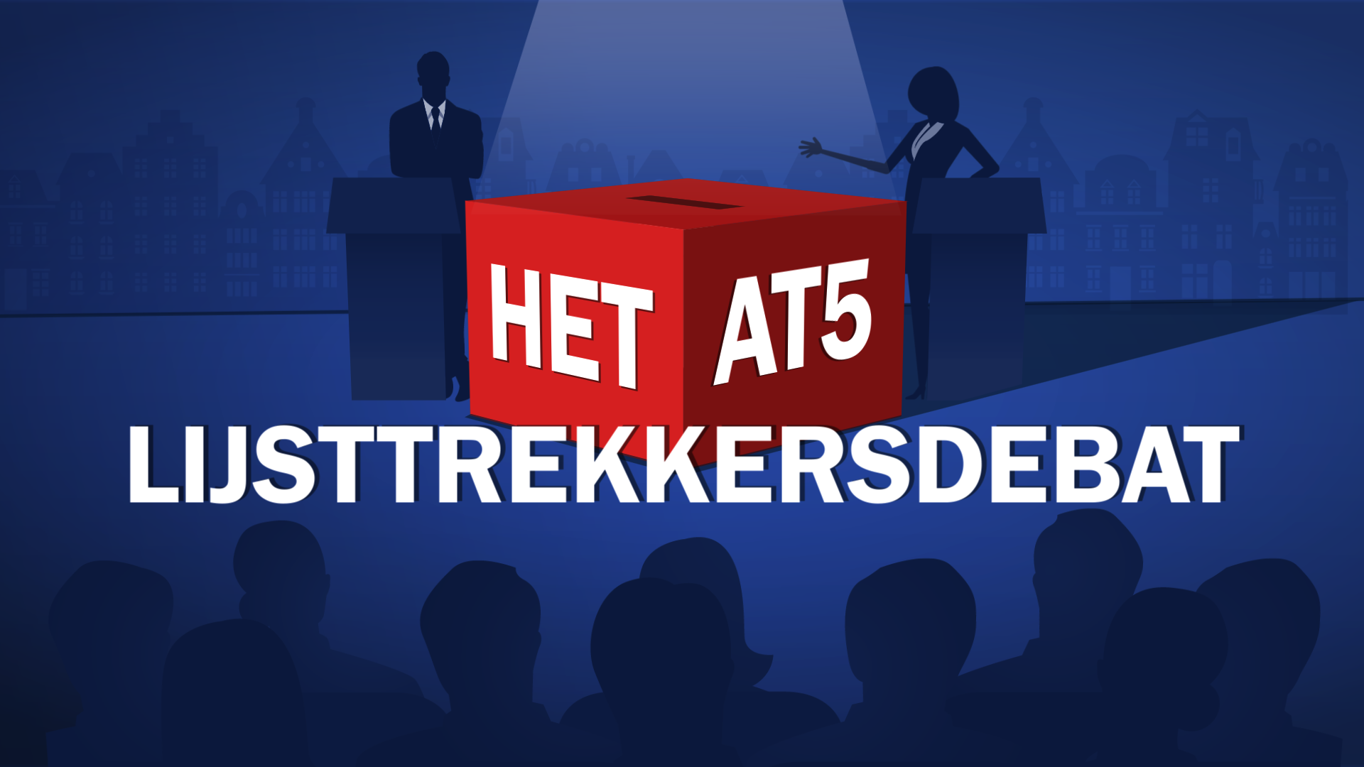Amsterdam Kiest x AT5Het AT5 lijsttrekkersdebat