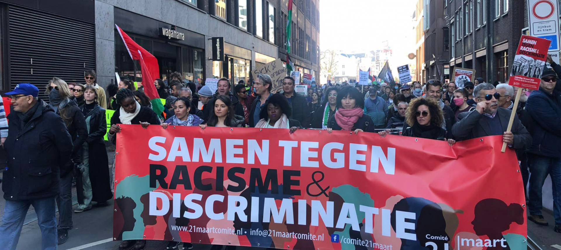 Demonstratie samen tegen Racisme en Discriminatie 2022