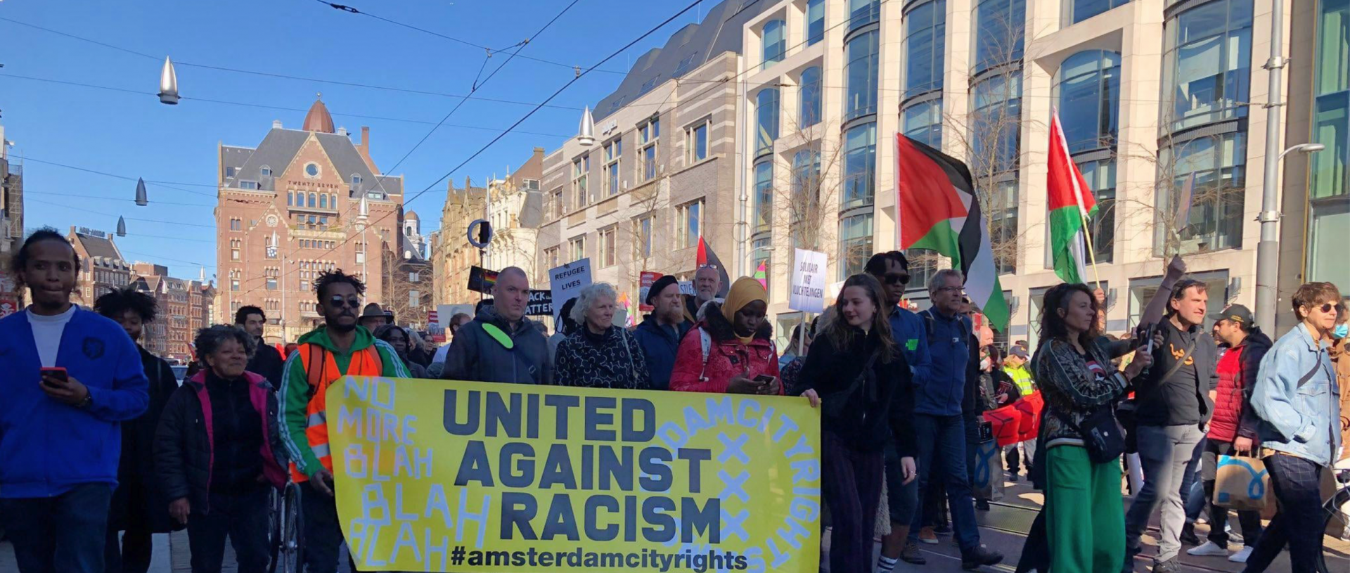Demonstratie samen tegen Racisme en Discriminatie 2022