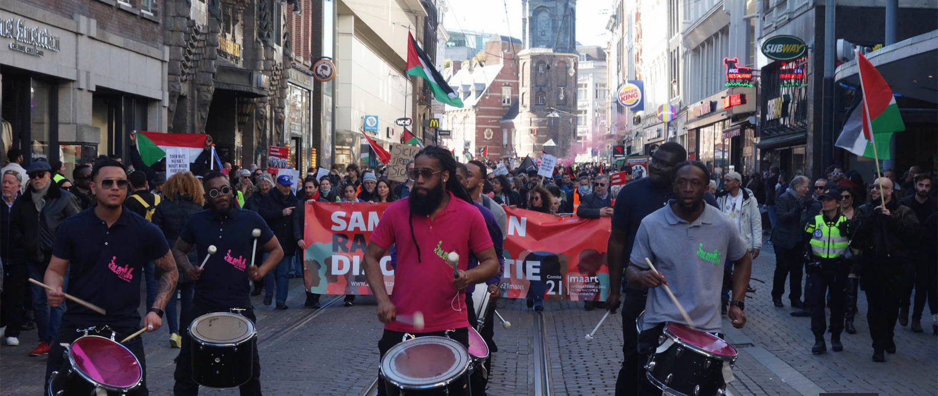 Demonstratie samen tegen Racisme en Discriminatie 2022