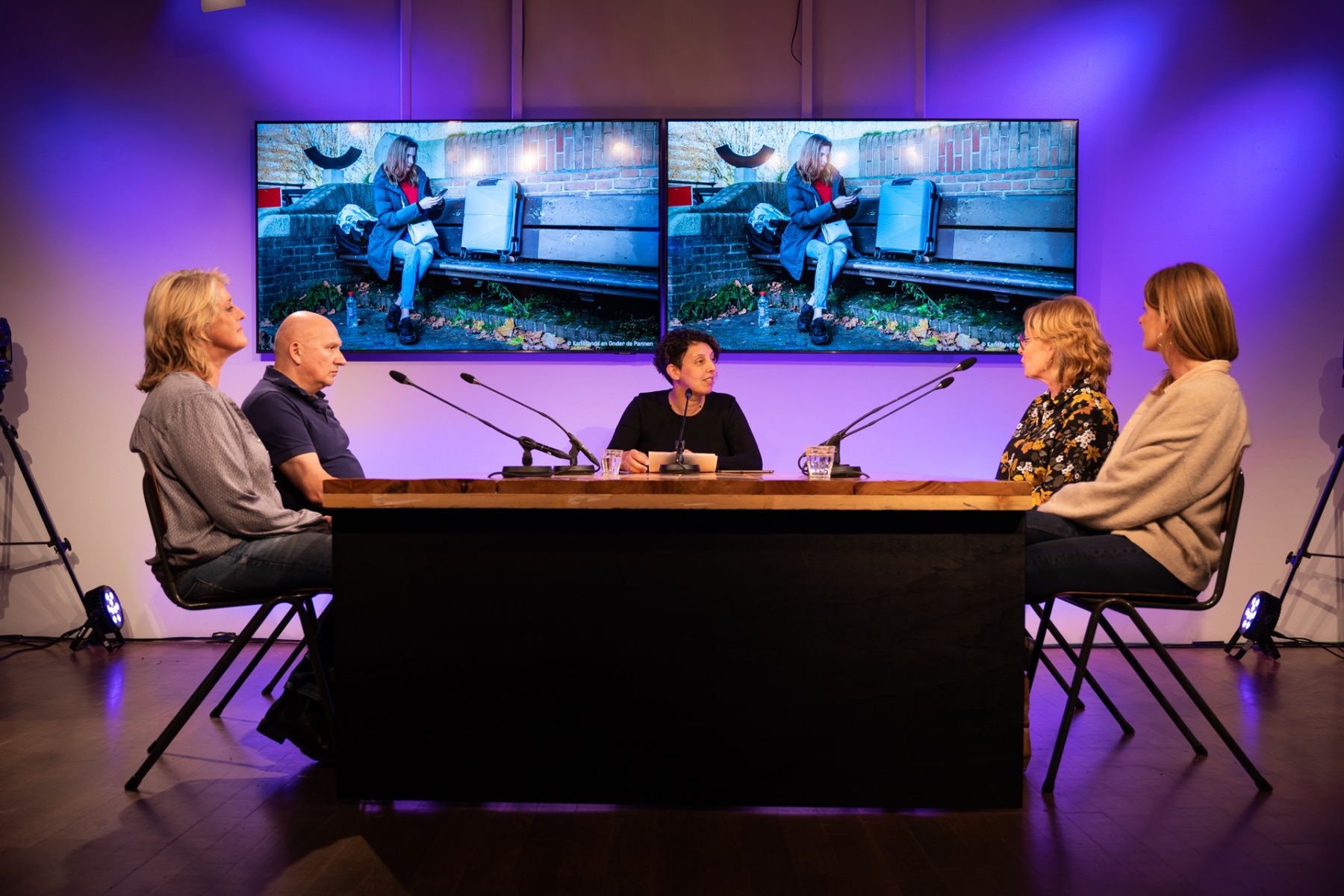 Ingrid Bense (verhuurder Onder de Pannen) en Bert Kok (voormalig huurder Onder de Pannen) ©Ilse Paulussen