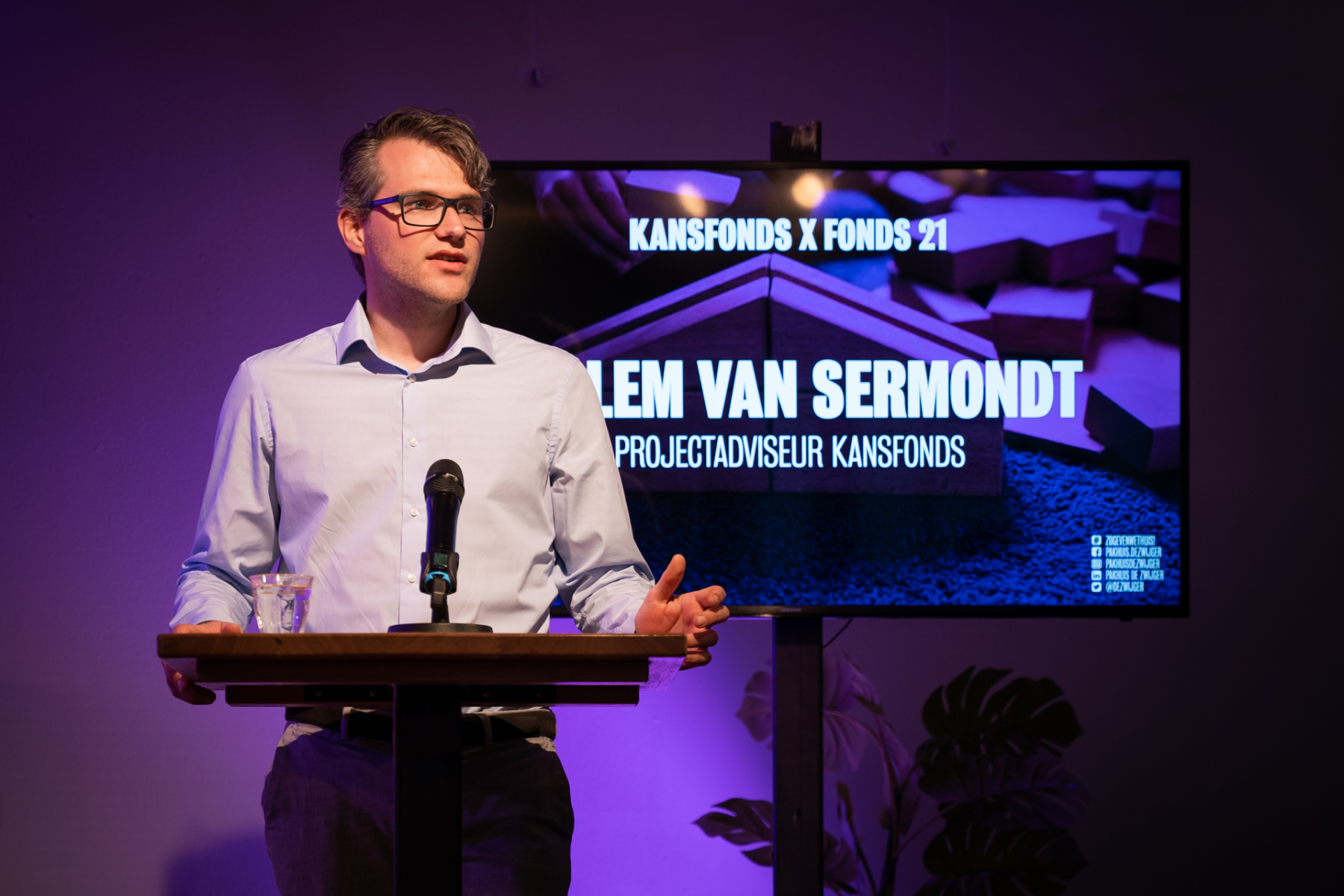 Willem van Sermondt (projectadviseur Kansfonds) ©Ilse Paulussen