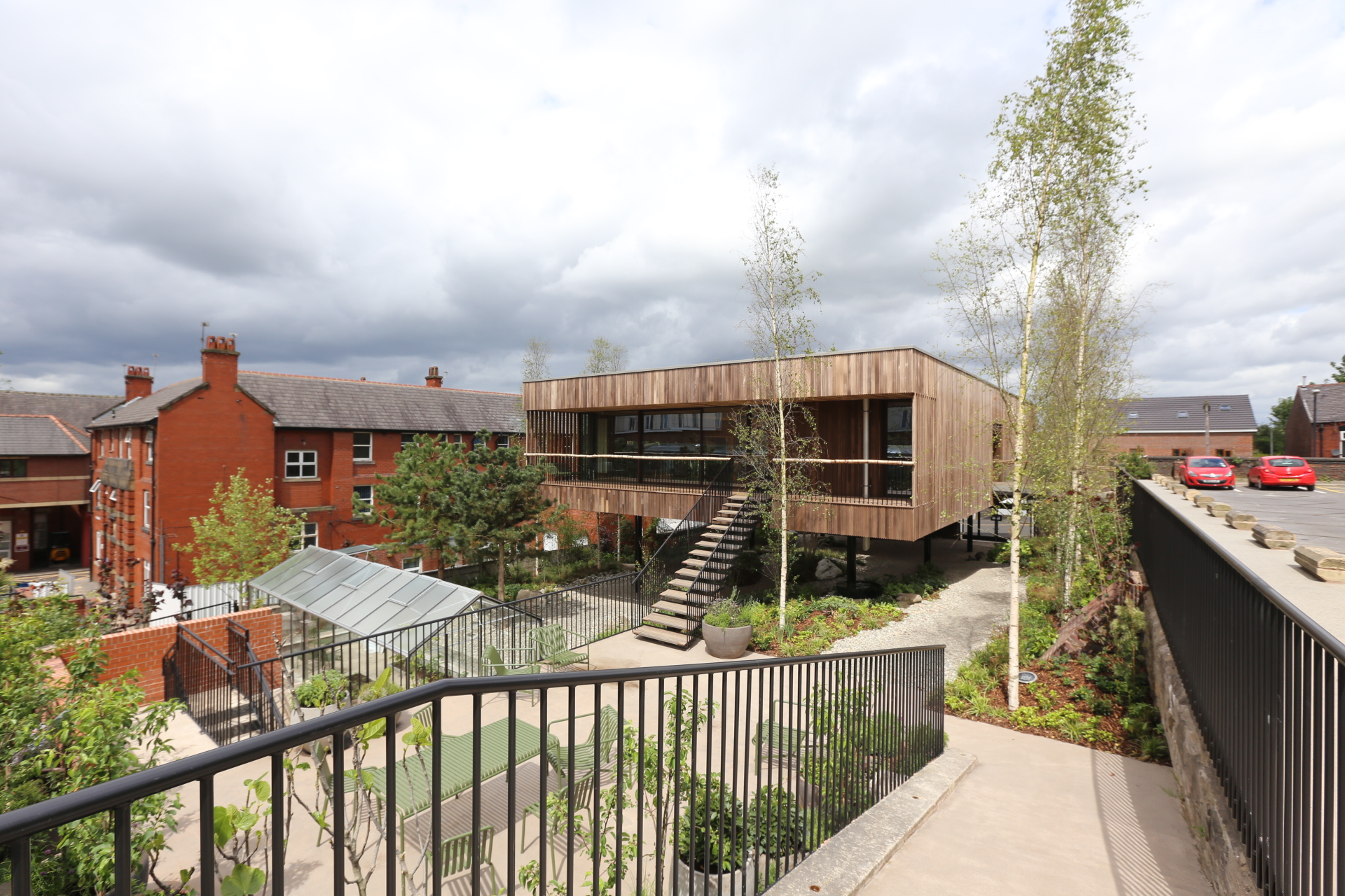 Maggie's Oldham te Oldham in het Verenigd Koninkrijk. ©dRMM
