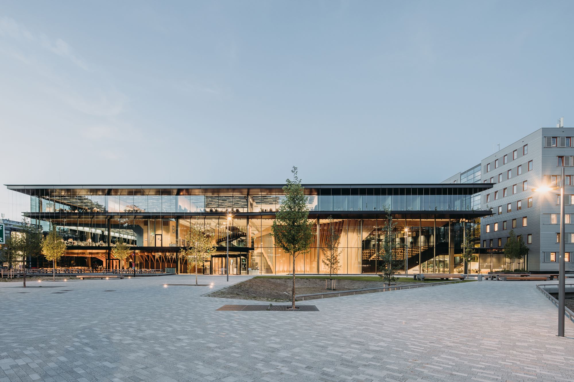 Echo, TU Delft, UNStudio, 2017 - 2022. Foto Eva Bloem 