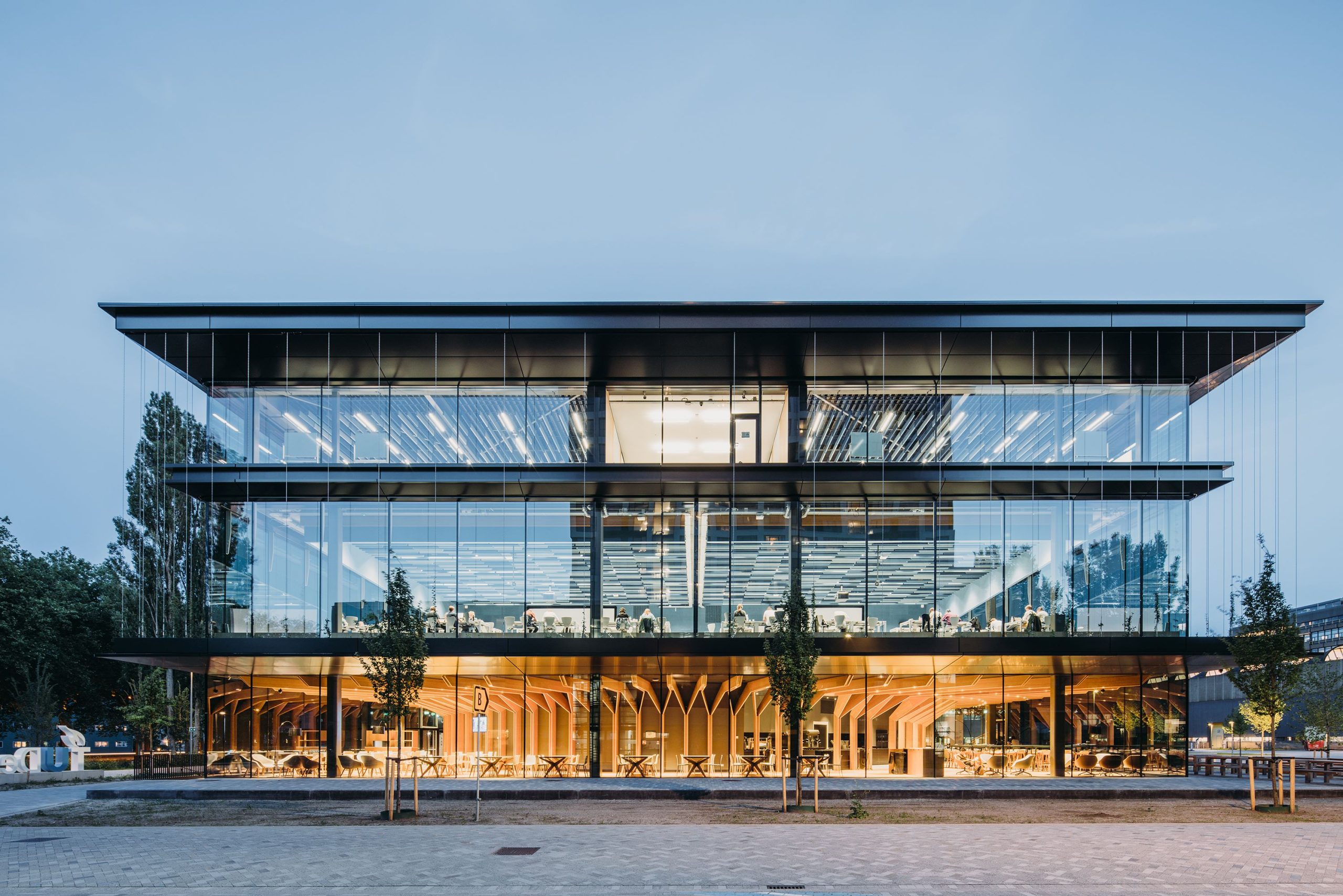 Echo, TU Delft, UNStudio, 2017 - 2022. Foto Eva Bloem 